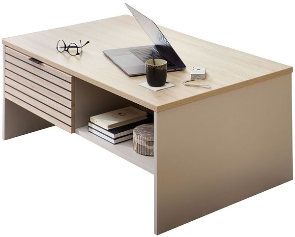 Couchtisch Inka / Ina, Holzfarben, 110 x 44 x 65 cm