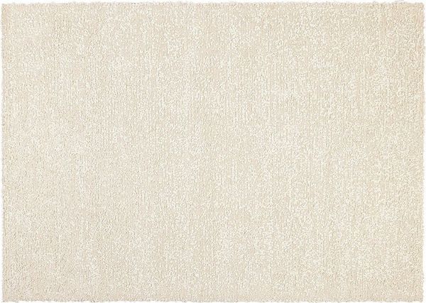 Mirabeau Teppich edler Teppich Wodaha mit Bouclé-Struktur & weichem Flor creme, Wohnzimmerteppich, Baumwollgemisch, rechteckig, L 240cm, B 170cm