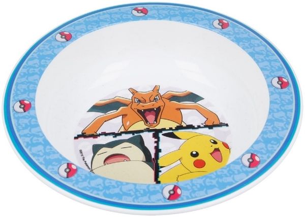 Pokémon Kindergeschirr ab 4 Jahren Schale für Kinder mikrowellengeeignet