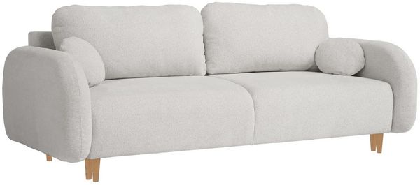 Beautysofa Schlafsofa 3-Sitzer mit Schlaffunktion, 3-Sitzer mit Schlaffunktion