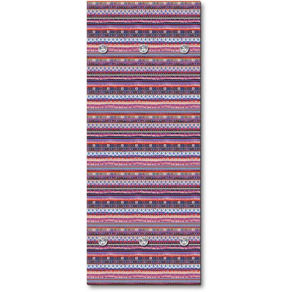 Queence Garderobe - "Philina" Druck auf hochwertigem Arcylglas inkl. Edelstahlhaken und Aufhängung, Format: 50x120cm