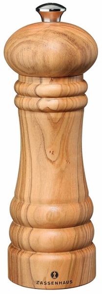 Zassenhaus Pfeffermühle Olivenholz Berlin | Größenauswahl 18cm : 18 cm