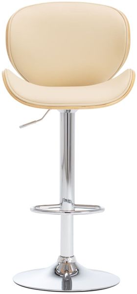 vidaXL Barhocker Creme Kunstleder [287411] Bild 2