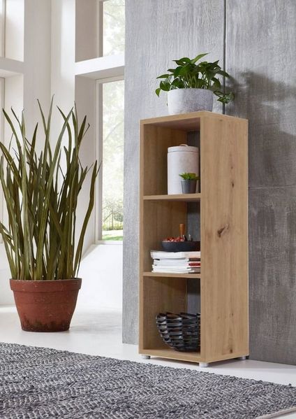 moebel-dich-auf Standregal QUADRO, Made in Germany, Aktenregal, Würfel, Säulen Regal mit 3 Fächern