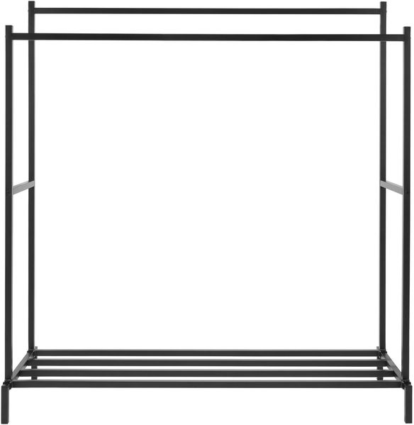 CLP Kleiderständer Karita 2 Kleiderstangen bis je 55 kg belastbar mit Schuhablage,150 cm Bild 5