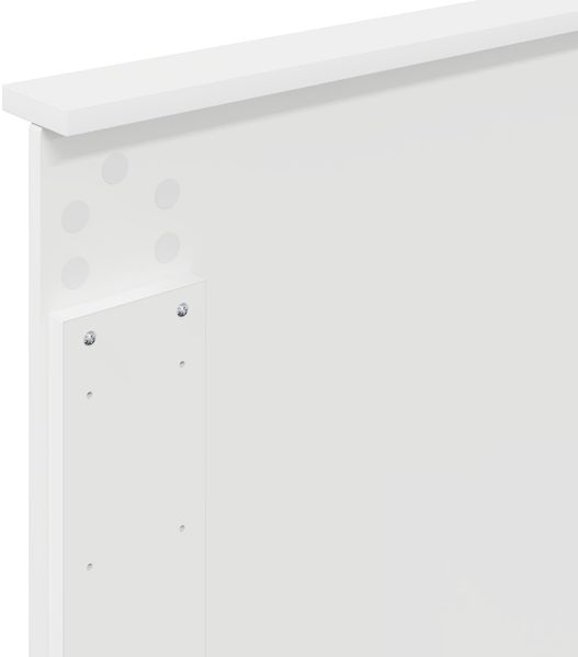 vidaXL Bettrahmen mit Schubladen Weiß 90 x 200 cm Ingenieurs Holz 3409503 Bild 12