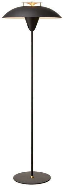 Halo Design 748976 Stehleuchte Stepp Schwarz antik messing 140cm