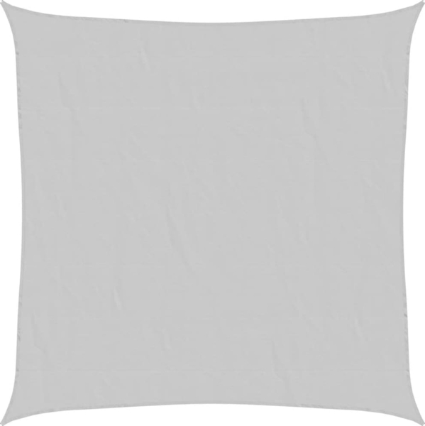 vidaXL Sonnensegel Hellgrau 4,5x4,5 m 100% Polyester Oxford 4000404