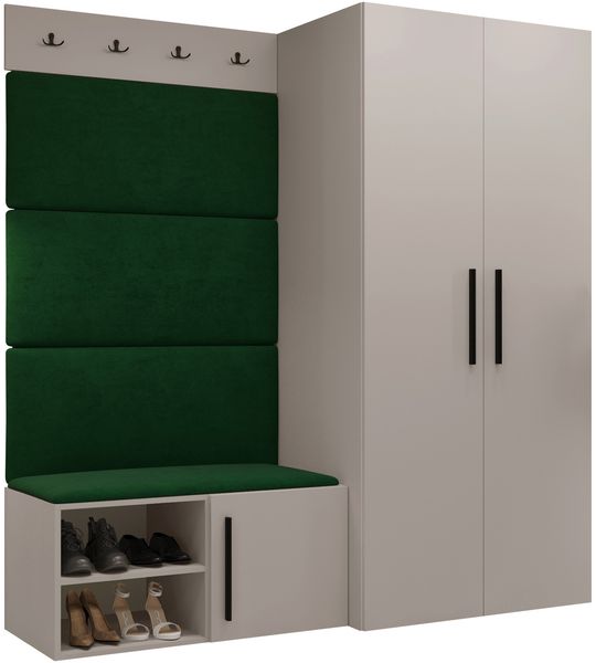 Garderoben-Set Mapreni I (Farbe: Cashmere, Manila 35)