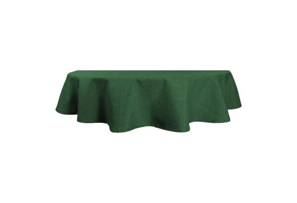 Haus und Deko Tischdecke Tischdecke oval Leinenoptik Lotuseffekt Tischwäsche Wasserabweisend (1-tlg)