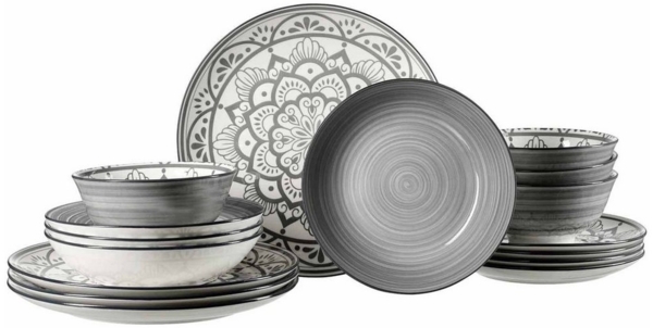 Ritzenhoff & Breker Doha Tafelset 16-teilig Grau