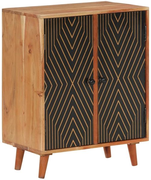 vidaXL Sideboard 60x35x74 cm Massivholz Akazie 351622