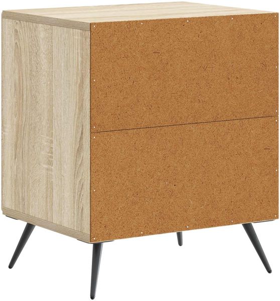 vidaXL Nachttisch Sonoma-Eiche 43 x 34,5 x 50 cm Holzwerkstoff 895489 Bild 6