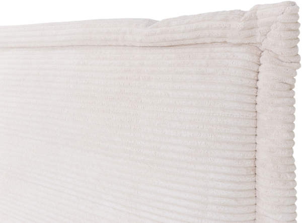 Boxspringbett SANSIBAR LANGEOOG, Osterende, Cordstoff Comino, Eichenholzfüße, lila, 180x200, H2/H4 Bild 4