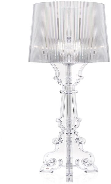 Bourgie Tischlampe weiß