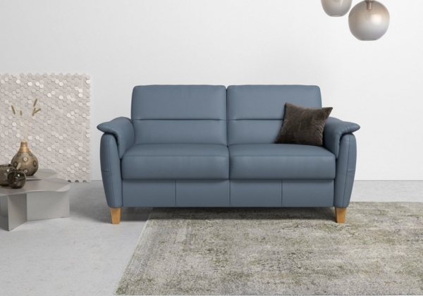 Home affaire 2,5-Sitzer Palmera, Federkern-Polsterung, Steckvorrichtung für 2 Kopfstützen (optional) Bild 2