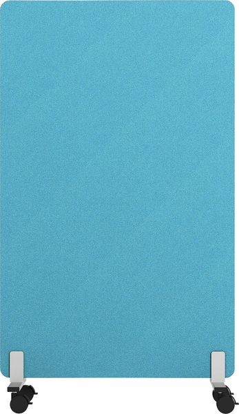 Rheinland Möbel FocusWall STWR1018 – Akustik-Stellwand 1000×1800 mm in Stofffarbe Marianna inkl. Rollen – Mobile Schreibtisch-Trennwand für Büro & Homeoffice – Schallschutz – Made in Germany