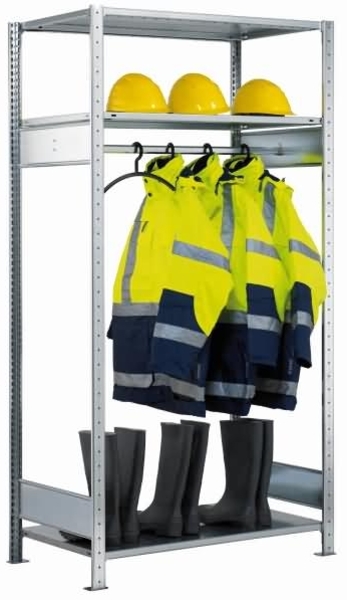 Schulte Garderobenregal MULTIplus 14152 200x130x60cm