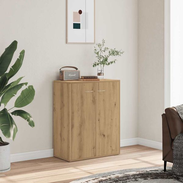 vidaXL Sideboard Artisan-Eiche 60x30x75 cm Holzwerkstoff 855899