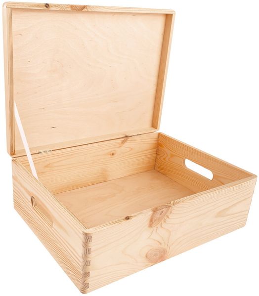 Creative Deco Aufbewahrungsbox Große mit Deckel 40x30x14 cm (1cm)