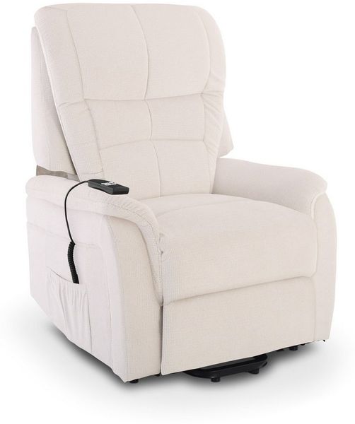Raburg TV-Sessel Fernsehsessel mit Aufstehhilfe, 120 kg, Relax- & Liegefunktion, Jan, Relaxsessel, elektrisch mit Fernbedienung, 2× Motoren