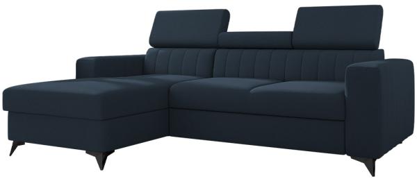 Ecksofa Kiarge (Farbe: Mono 242, Seite: Links LC+2R)