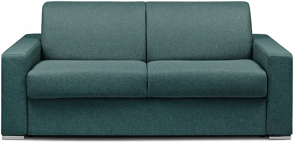 Vente-unique - CALITO Sofa Stoff Blau - B 223 cm94 cm x H 87 cm x L 194 cm