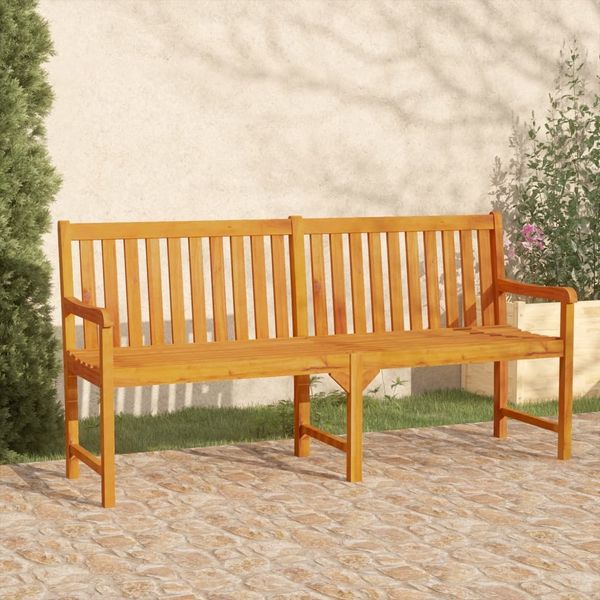 vidaXL Gartenbank 180 cm Massivholz Akazie 316612