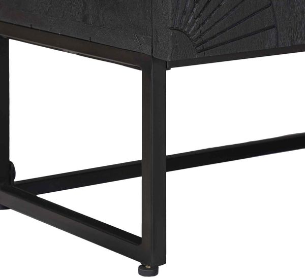 vidaXL Sideboard Schwarz 105 x 30 x 68 cm 42020081 Bild 8