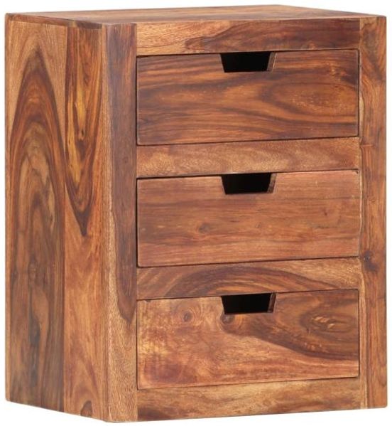 vidaXL Nachttisch 40x30x50 cm Massivholz Akazie Mango 286407