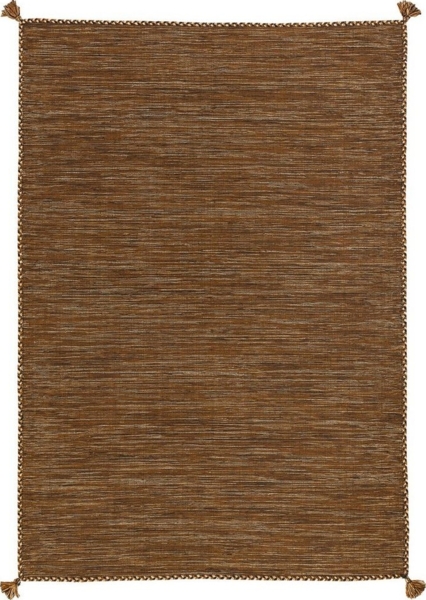 Pergamon Wollteppich Natur Teppich Kelim Prico, Rechteckig, Höhe: 8 mm