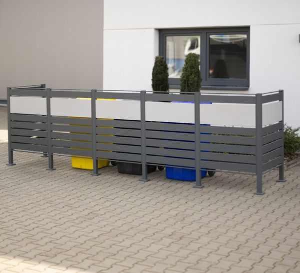 Westmann Metall Mülltonnenverkleidung Planum |