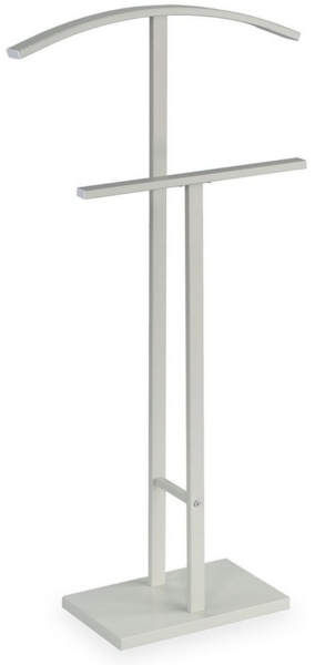 IDIMEX Herrendiener SCOTT, Stummer Diener mit Hosenbühel, Metall Damendiener Kleiderbügel beige