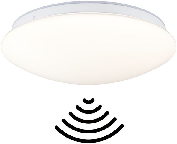 LED Deckenleuchte Leonis II Dämmerungsgesteuerter Bewegungsmelder (HF) IP44 3000 - 5700K 1750lm 230V 16,5W dimmbar Weiß