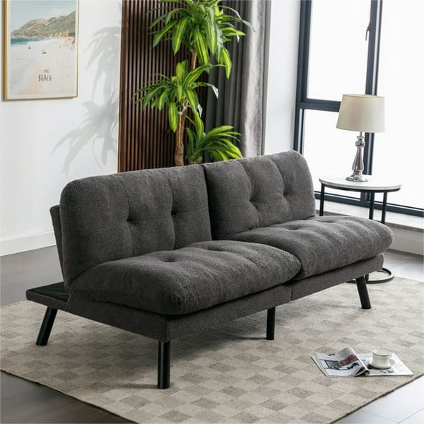 HTI-Living Schlafsofa Schlafsofa Emela, Stück 1 Teile, Funktionscouch Gästebett