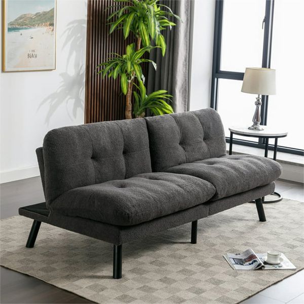 HTI-Living Schlafsofa Schlafsofa Emela, Stück 1 Teile, Funktionscouch Gästebett