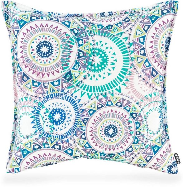 H.O.C.K. Dekokissen Zoe 1, in Mandala-Optik, Kissenhülle mit Füllung, 1 Stück