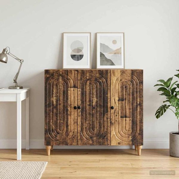 vidaXL Sideboard Altholz 89 x 34,5 x 80 cm Holzwerkstoff 894193