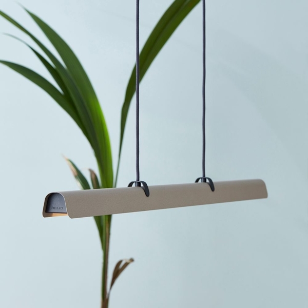 BELID Fold linear G2 LED Pendelleuchte sand dimmbar Bild 3