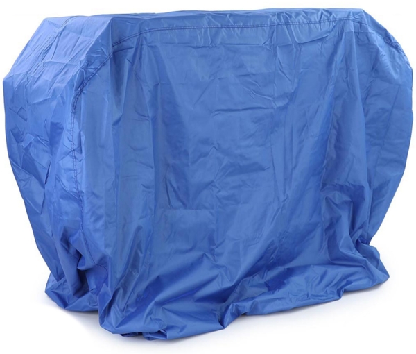 Premium Grillabdeckung Schutzhülle Cover BBQ Grill Schutz Blau L 170x117x61cm