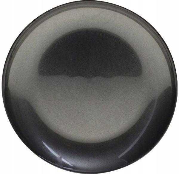 Secret de Gourmet Dessertteller ANIA BLACK Glas Ø 21 cm schwarz