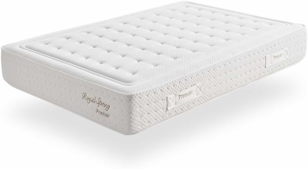 Moonia Royal Spring Premier HR Matratze Viskoelastischer Schaum Weiß 140x190cm