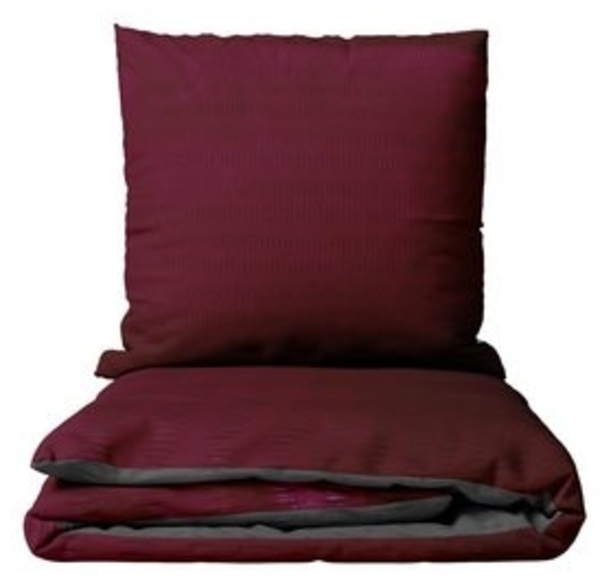 Leonado Vicenti Bettwäsche Allergiker geeignet, Seersucker, 3 teilig, bügel- und knitterfrei, Einfarbig mit Wendeseite Bild 6