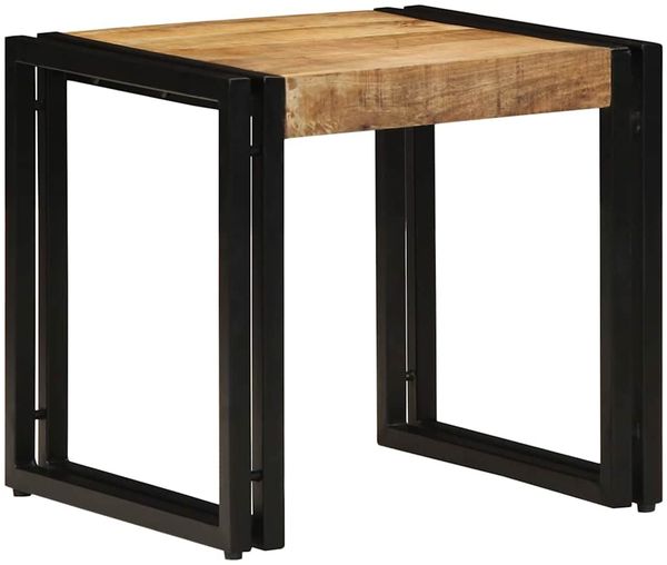 vidaXL Couchtisch Braun 40 x 40 x 38 cm Massivholz Mango 4102727