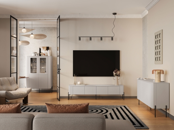 Wohnzimmer-Set Veralli I (Farbe: Cashmere)