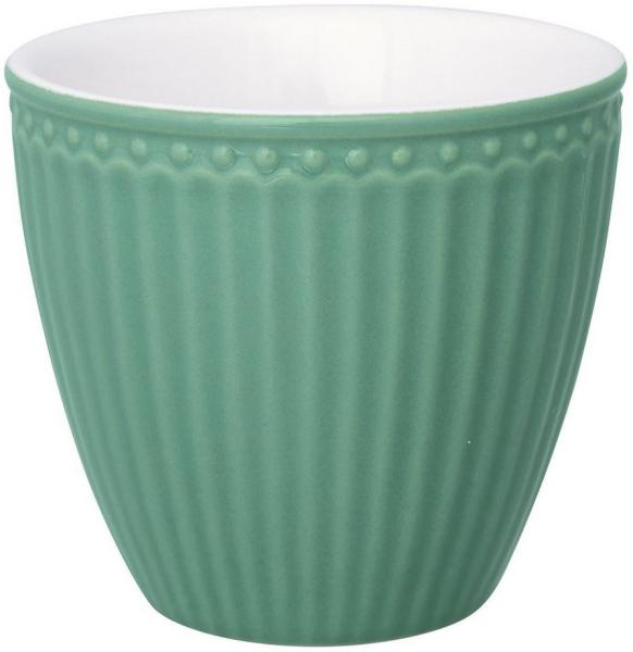 Greengate Alice Latte Cup dusty green 0,25 l