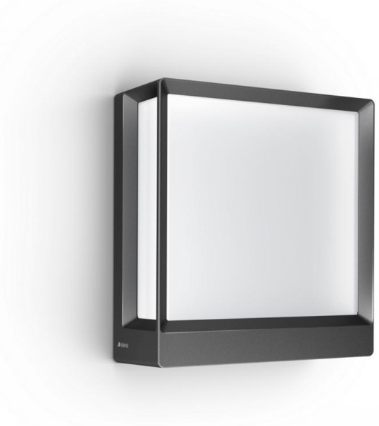 Steinel 'L 40 C' LED-Außenleuchte mit Aluminium-Gehäuse, Bluetooth, per App einstellbar, 12,9 W, 3000 K, Aluminum anthrazit, 20,1 x 10,5 x 22,9 cm