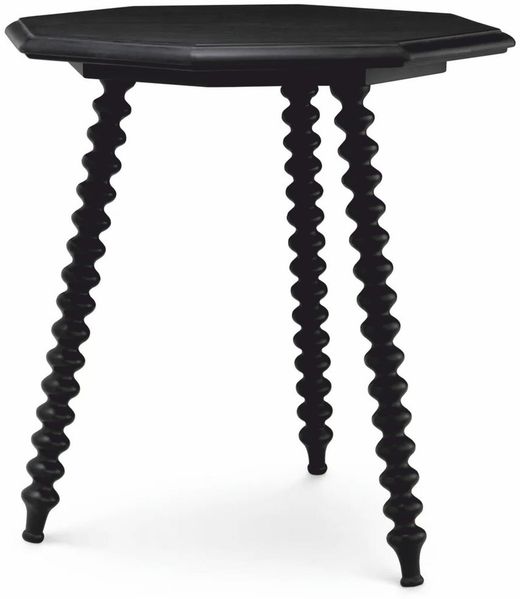 Casa Padrino Luxus Beistelltisch Schwarz H. 65,5 cm - Wohnzimmer & Hotel Möbel