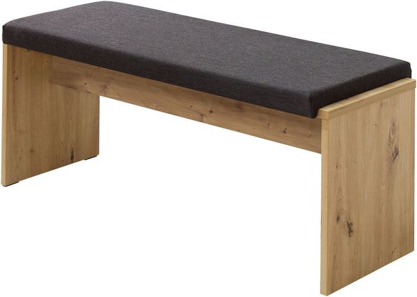 Stella Trading INA Sitzbank in Artisan Eiche Optik FSC-Zertifiziert - Moderne Esszimmerbank für Ihren Wohn- & Essbereich - 126 x 49 x 40 cm (B/H/T)