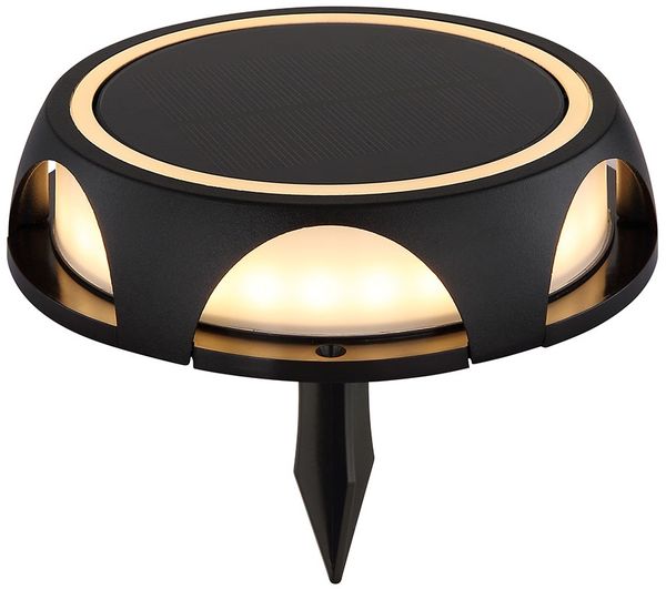 LED Solarleuchte, Steckleuchte, Wandlampe, IP65, Akku